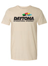 Daytona International Speedway Logo Drop T-Shirt - Natural
