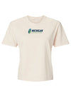 Ladies Michigan Micro Logo T-Shirt