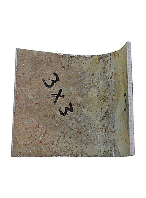 Bowman Gray Stadium Small Desktop Display Case with Authentic Piece of Actual Guardrail - Zoomed in Guardrail Piece Only Back View