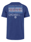 Chicago Street Race Track Outline T-Shirt by '47 Brand - Back View