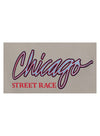 NASCAR Chicago Street Race Hoodie - Zoomed in Front Text View