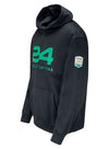 Rolex 24 at Daytona Embossed Hoodie - Angled Left Side View