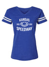 Kansas Speedway Ladies Collegiate Track T-Shirt