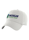 Michigan Clean Up Hat by '47 Brand - Angled Left Side View