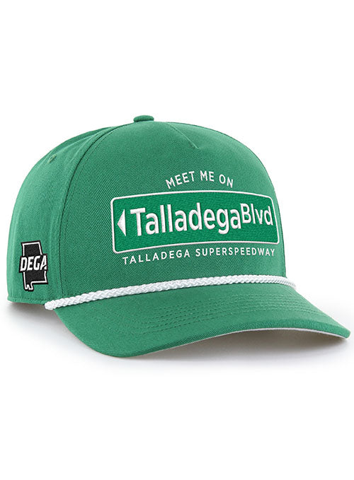 Talladega Superspeedway 47 Brand Blvd Hitch Rope Hat - Angled Right Side View