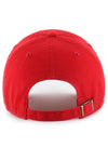NASCAR Clean Up No Loop Label Hat - Red - Back View