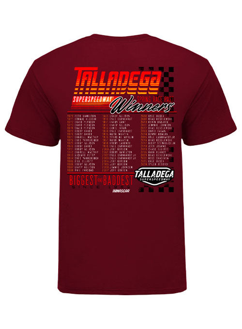 2025 Talladega Past Champs T-Shirt - Back View