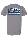 NASCAR Chicago Street Race Logo Drop T-Shirt - Back View