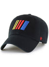 NASCAR Clean Up No Loop Label Hat - Black - Angled Left Side View