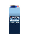 2025 Chicago Street Race Slim Can Cooler - Back View