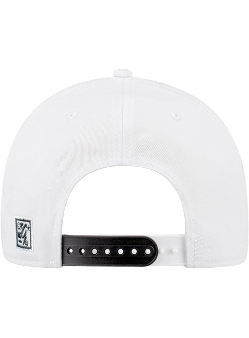 Bowman Gray Stadium The Game Stripe Hat in White - Back View