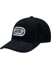 Bowman Gray Stadium Corduroy Hat - Angled Left Side View