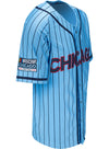 2025 NASCAR Chicago Steet Race Baseball Jersey - Angled Right Side View