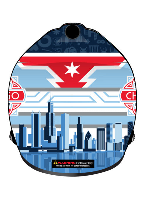 2024 Chicago Street Race Mini Replica Helmet