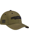 Chicagoland Military Americana Hat in Green - Front Right View