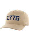 Chicagoland 1776 Script Shot Hitch Hat by 47 Brand in White - Front Left View