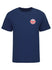Chicago Street Race Logo T-Shirt in Blue - Front View