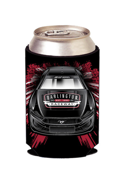 Darlington 75th Anniversary 12 oz Can Cooler - Back View