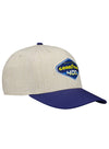 2024 Goodyear 400 Limited Edition Auction Hat #400 in Tan and Blue - Angled Right Side View