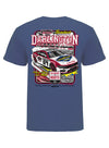 2024 Darlington Event T-Shirt in Blue - Back View