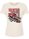Ladies Darlington 75th Anniversary Car T-Shirt