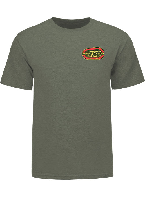 Darlington Raceway Retro 75th Anniversary T-Shirt - Front View