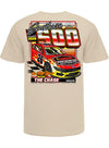 2026 Darlington Raceway Event T-shirt in White - Back View