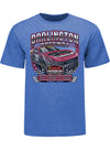 2026 Darlington Raceway Past Champions T-Shirt in Blue - Front View