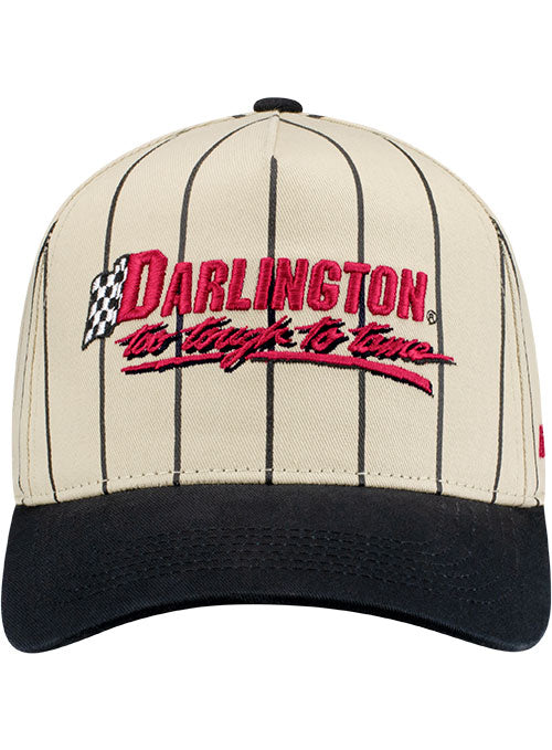 2026 Darlington Raceway Pinstripe Hat in white - front view