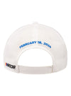 2024 Ladies Daytona 500 Performance Hat in White - Back View