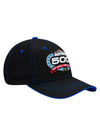 2024 Daytona 500 Black Contrast Hat in Black - Angled Right Side View