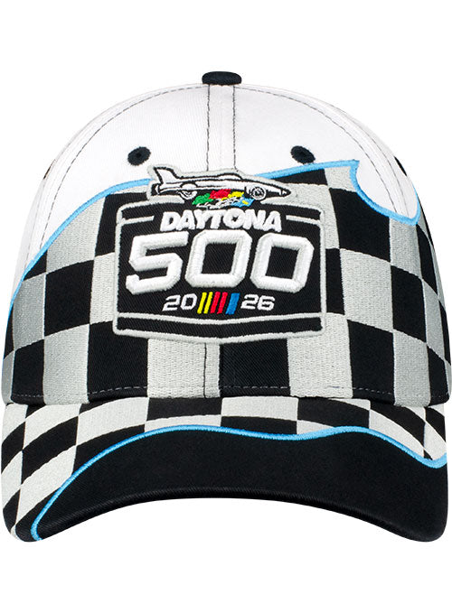2026 Daytona 500 Checkered Hat - Front View