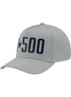2026 D500 TPU Applique Hat - Angled Left Side View