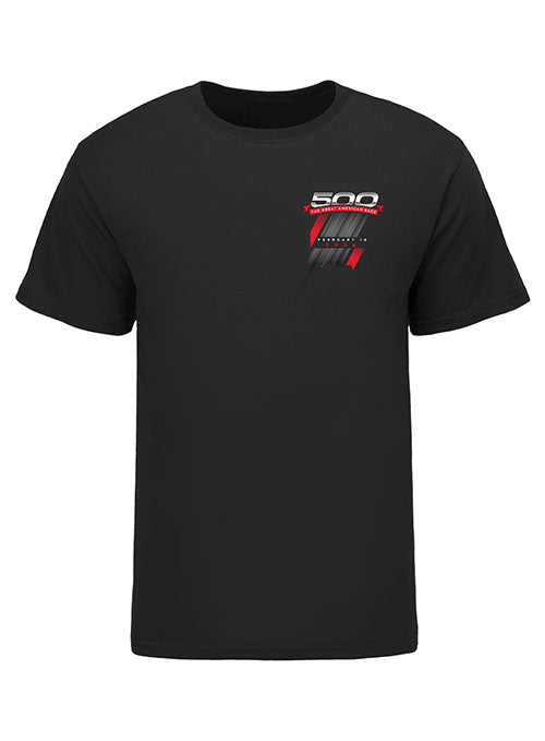 2024 Daytona 500 Ghost Car T-Shirt in Black - Front View