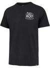 2026 Daytona 500 Shield T-Shirt by '47 Brand In Black & Blue - Front View