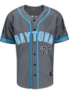 2026 Daytona 500 Baseball Jersey in Grey - Front View