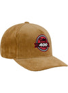 Daytona Coke Zero 400 Snapback Corduroy Hat - Angled Right Side View