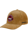 Daytona Coke Zero 400 Snapback Corduroy Hat - Angled Left Side View