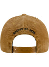 Daytona Coke Zero 400 Snapback Corduroy Hat - Back View