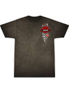 2026 Daytona International Speedway Coke 400 Ghost Car T-Shirt in Black - Front View