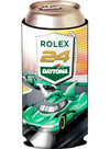 2026 Rolex 24 Hours at Daytona Golden Hour 16 Oz. Can Cooler In Yellow, Green & Black - Side View 2