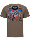 2026 Bike Week Daytona 200/Supercross T-Shirt In Brown - Back View