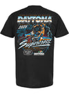 2026 Daytona Supercross Event T-Shirt In Black - Back View