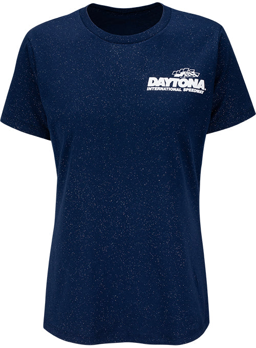 Ladies Daytona International Speedway Sparkle Short-Sleeve Spirit Jersey - Front View