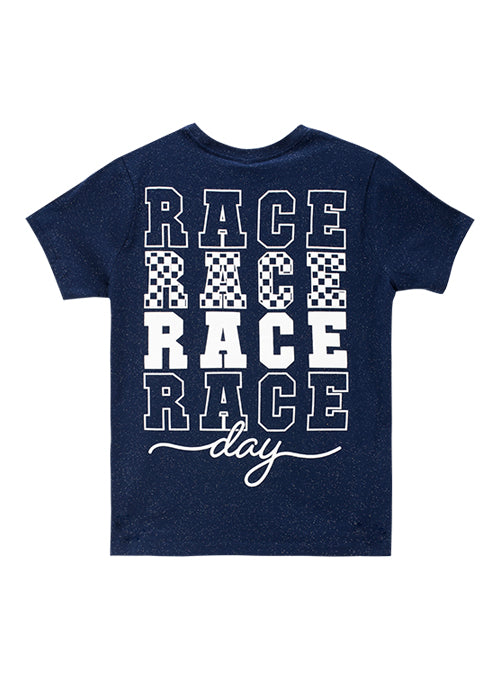 Ladies Daytona International Speedway Sparkle Short-Sleeve Spirit Jersey - Back View