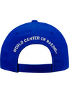 Daytona Shark Tooth Hat in Blue and White - Back View