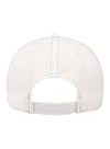 Daytona Applique Hat in White - Back View