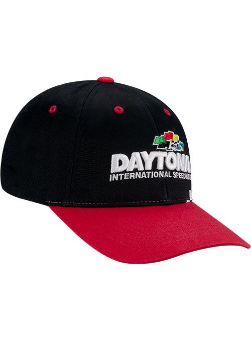 Daytona International Speedway Checkered Hat - Angled Right Side View