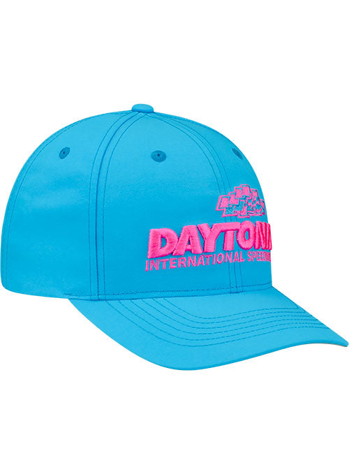 Daytona International Speedway Neon Retro Hat - Angled Right Side View