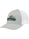 Daytona International Speedway Grey Trucker Hat - Angled Left Side View